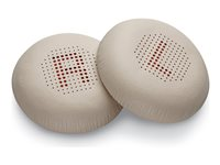 HP Poly - Öronkudde för headset - konstskinn - sand (paket om 2) - för Poly Blackwire 7225 85S16AA