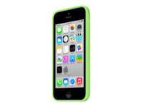 Apple - Fodral för mobiltelefon - silikon - grön MF037ZM/A