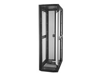 HPE 600mm x 1075mm Enterprise Pallet Rack - Rack - svart ram, svart med silverutpressning - 36U - för ProLiant DL160 Gen9, DL180 Gen9, DL20 Gen9, DL360p Gen8, DL380 Gen9, ML350p Gen8 BW895A