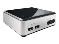 Intel Next Unit of Computing Kit D34010WYK - UCFF - Core i3 4010U 1.7 GHz - 0 GB - ingen HDD BOXD34010WYK3