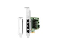 Intel I350-T4 - Nätverksadapter - PCIe 2.1 x4 låg profil - Gigabit Ethernet x 4 - för Workstation Z2 G4, Z2 G5, Z2 G8, Z2 G9, Z4 G4, Z6 G4, Z8 G4 W8X25AA