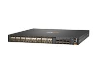 HPE Aruba 8325-48Y8C - Switch - L3 - Administrerad - 48 x 10/25 Gigabit SFP+ / SFP28 + 8 x 40/100 Gigabit QSFP+ / QSFP28 - bakre till främre luftflödet - rackmonterbar - TAA-kompatibel JL625A#ABB