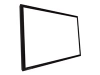 Multibrackets M Framed Projection Screen Deluxe - Projektorduk - 150" (381 cm) - 16:9 - Matte White - svart 7350022733626