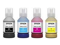 Epson - 140 ml - cyan - original - påfyllnadsbläck - för SureColor SC-T3100X, SC-T3100x 240V C13T49H200