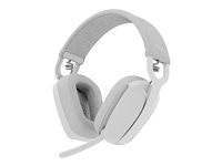 Logitech Zone Vibe 100 - Headset - fullstorlek - Bluetooth - trådlös - offwhite 981-001219