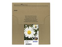 Epson 18 Easy Mail Packaging - 4-pack - svart, gul, cyan, magenta - original - box - bläckpatron - för Expression Home XP-212, 215, 225, 312, 315, 322, 325, 412, 415, 422, 425 C13T18064510