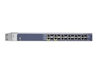 NETGEAR M4100-12GF - Switch - L2+ - Administrerad - 12 x kombo Gigabit SFP + 4 x 10/100/1000 - skrivbordsmodell, rackmonterbar - PoE GSM7212F-100NES