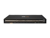 HPE Aruba 8320 - Switch - L3 - Administrerad - 48 x 10 Gigabit SFP+ + 6 x 40 Gigabit QSFP+ - rackmonterbar - TAA-kompatibel - med 2 x Aruba X371 400W AC Power Supply, 5 x Aruba X721 Front-to-Back Fan, Aruba X472 2-post Rack Kit JL479A#ABB
