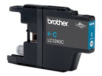 Brother LC1240C - Cyan - original - bläckpatron - för Brother DCP-J525, J725, J925, MFC-J430, J5910, J625, J6510, J6710, J6910, J825 LC1240C