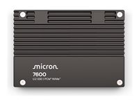 Micron 7600 MAX - SSD - Mixed Use - krypterat - 3.2 TB - inbyggd - 2.5" - U.2 PCIe 5.0 x4 (NVMe) - FIPS 140-3 Level 2 - TCG Opal Encryption MTFDLAL3T2THS-1BP1DFCYYR