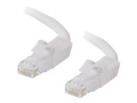 C2G Cat6 Booted Unshielded (UTP) Network Patch Cable - Patch-kabel - RJ-45 (hane) till RJ-45 (hane) - 15 m - UTP - CAT 6 - formpressad, hakfri, tvinnad - vit 83493