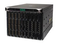 HPE Aruba 8400 8-slot Chassis - Switch - rackmonterbar - med 3 x fläktbrickor, 18 x fläktar, kabelhanterare, X462 rackskensats med 2 stolpar JL375A