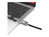Compulocks MacBook Air 2019-2022 Lock Adapter With Keyed Lock - Lås för säkerhetskabel - silver - för MacBook Air 13,3" MBALDG03KL