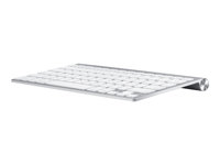 Apple Wireless Keyboard - Tangentbord - trådlös - Bluetooth - engelska - eloxerad aluminium MC184Z/B