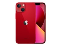 Apple iPhone 13 mini - (PRODUCT) RED - 5G smartphone - dual-SIM / Internminne 128 GB - OLED-skärm - 5.4" - 2340 x 1080 pixlar - 2 bakre kameror 12 MP, 12 MP - front camera 12 MP - röd MLK33QN/A