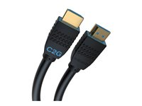 C2G 15ft (4.5m) C2G Performance Series Ultra Flexible High Speed HDMI Cable - 4K 60Hz In-Wall, CMG (FT4) Rated - Hög hastighet - HDMI-kabel med Ethernet - HDMI hane till HDMI hane - 4.6 m - svart - 4K60Hz stöd, dubbelriktad C2G10400