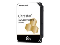 WD Ultrastar DC HC320 HUS728T8TALE6L4 - Hårddisk - 8 TB - inbyggd - 3.5" - SATA 6Gb/s - 7200 rpm - buffert: 256 MB 0B36404