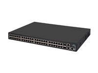 HPE FlexNetwork 5140 48G POE+ 2SFP+ 2XGT EI - Switch - L3 - smart - 48 x 10/100/1000 (PoE+) + 2 x 1 Gigabit / 10 Gigabit SFP+ + 2 x 10 Gigabit Ethernet - rackmonterbar - PoE+ (370 W) - BTO JL825A