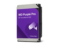 WD Purple Pro WD122PURP - Hårddisk - 12 TB - inbyggd - 3.5" - SATA 6Gb/s - 7200 rpm - buffert: 512 MB WD122PURP