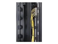 APC Data Distribution Cable - Nätverkskabel - TAA-kompatibel - RJ-45 (hona) till RJ-45 (hona) - 3.4 m - UTP - CAT 5e - stigare - grå DDCC5E-011