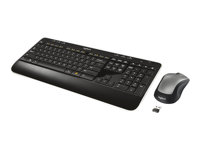 Logitech Wireless Combo MK520 - Sats med tangentbord och mus - trådlös - 2.4 GHz - nordisk 920-002602