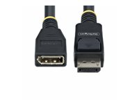 StarTech.com 10ft (3m) DisplayPort 1.4 Extension Cable, DP 1.4, 8K 60Hz - DisplayPort-förlängningskabel - DisplayPort (hane) till DisplayPort (hona) - DisplayPort 1.4 - 3 m - stöd för 8K, dubbelriktad, halogenfri, passiv - svart 10F-DP14-EXTEND-CBL