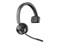 HP Poly Savi 7210 Office - Savi 7200 Series - headset - på örat - DECT - trådlös - svart 8D3G9AA#ABB