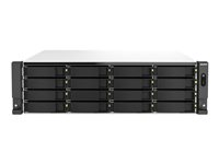 QNAP TS-H2287XU-RP - NAS-server - 22 fack - kan monteras i rack - SATA 6Gb/s - RAID 0, 1, 5, 6, 10, 50, JBOD, 60 - RAM 64 GB - 2.5 Gigabit Ethernet / 10 Gigabit Ethernet - iSCSI support - 3U TS-H2287XU-RP-E2378-64G
