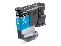 Brother LC521C - Cyan - original - pillow pack - bläckpatron - för Brother DCP-J1260W, DCP-J1310DW LC521C