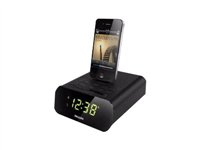 Philips AJ3270D - Klockradio med Apple Dock-vagga - 2 Watt AJ3270D/12