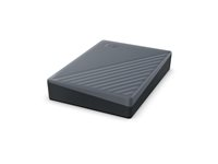 WD My Passport WDBRMD0050BGY-WESN - Hårddisk - krypterat - 5 TB - extern (portabel) - USB 3.2 Gen 1 - 256 bitars AES - silikongrå WDBRMD0050BGY-WESN