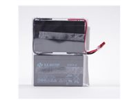 Eaton - UPS-batteri - enkla batteri+ distribuerade tjänster för batteripacksutbyte - 2 x batteri - ventilstyrd blysyra (VRLA) - 9 Ah EB010SP
