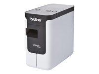Brother P-Touch PT-P700 - Etikettskrivare - termisk överföring - Rulle (2,4 cm) - 180 dpi - upp till 30 mm/sek - USB 2.0 - kniv PTP700ZW1