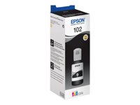 Epson 102 - 127 ml - svart - original - bläcktank - för EcoTank ET-15000, 2750, 2751, 2756, 2850, 2851, 2856, 3850, 4750, 4850, 4856 C13T03R140