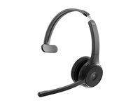 Cisco Headset 721 - Headset - på örat - Bluetooth - trådlös - kolsvart - Cisco Webex Certified HS-WL-721Q-BUNA-C