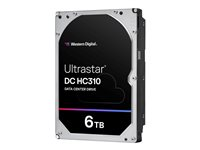 WD Ultrastar DC HC310 HUS726T6TAL5204 - Hårddisk - 6 TB - inbyggd - 3.5" - SAS 12Gb/s - 7200 rpm - buffert: 256 MB 0B36047