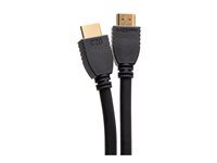 C2G 12ft (3.6m) Ultra High Speed HDMI® Cable with Ethernet - 8K 60Hz - Ultra High Speed - HDMI-kabel med Ethernet - HDMI hane till HDMI hane - 3.6 m - svart - 8K60 Hz (7680 x 4320) stöd C2G10413