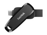 SanDisk Phone - USB flash-enhet - 256 GB - USB 3.2 Gen 1 / USB-C - svart SDDDC6-256G-G46
