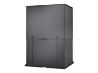 APC - Utblåsningskanal för rack - svart - för P/N: AR3103, AR3103SP, AR3106SP, AR9300SP, AR9307SP, SRT1000RMXLI, SRT1000RMXLI-NC AR7751