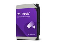 WD Purple WD84PURZ - Hårddisk - 8 TB - inbyggd - 3.5" - SATA 6Gb/s - 5640 rpm - buffert: 128 MB WD84PURZ